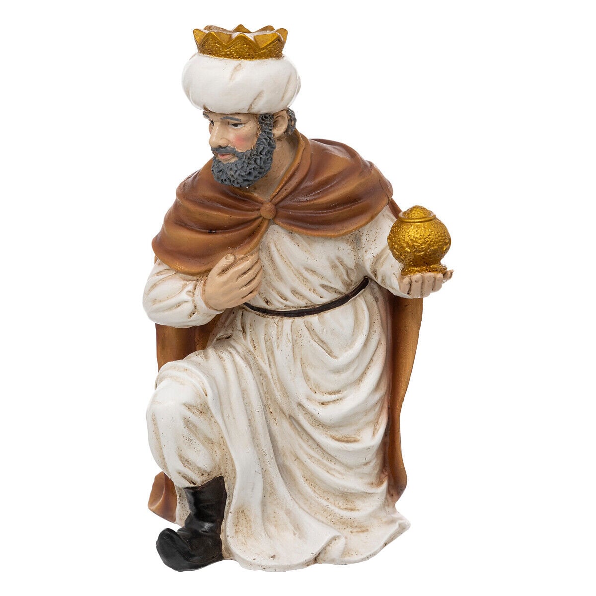 Conjunto de 6 figuras para presépio em resina 33cm, , large