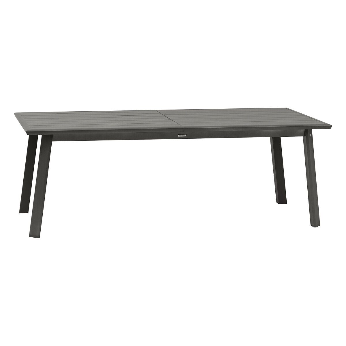 Mesa extensível para 12 pessoas PAVANE cinza escuro em alumínio, , large