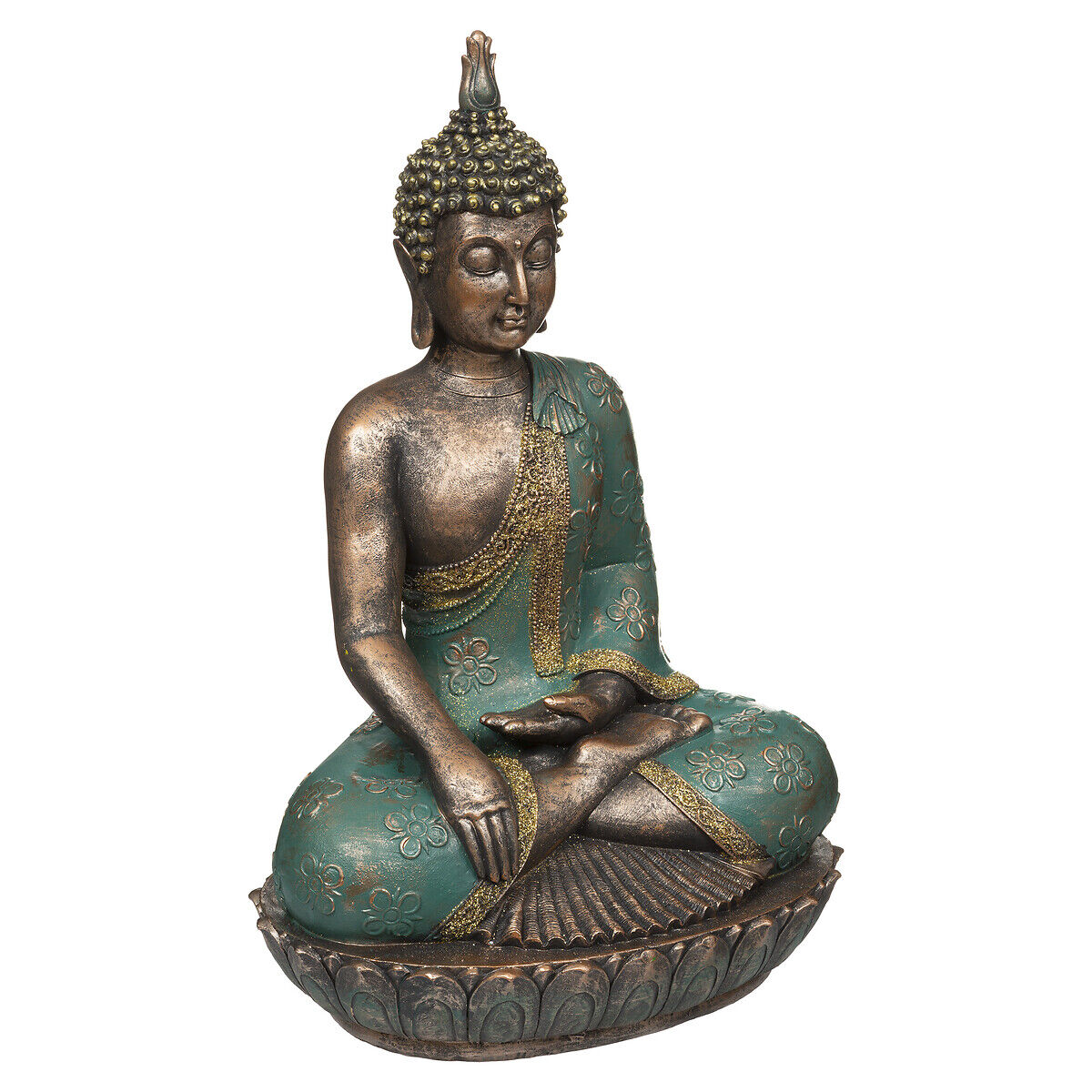 Buda sentado em resina, , large