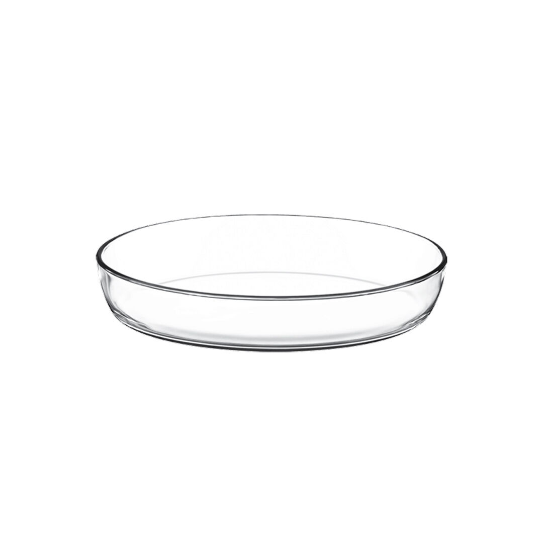 Tabuleiro oval em vidro 35cm, , large