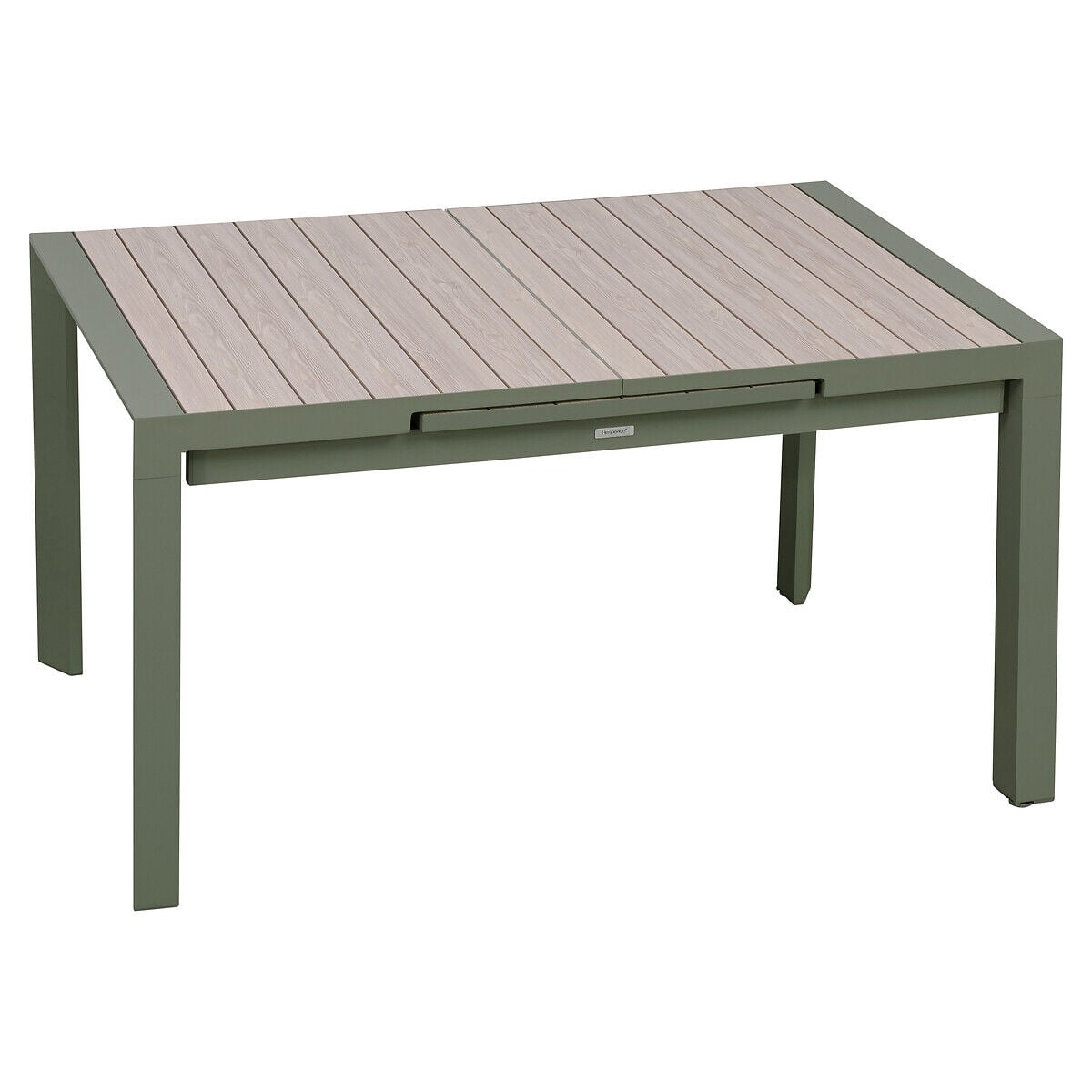 Automatic extendable table ÉVASION linen and clay, , large