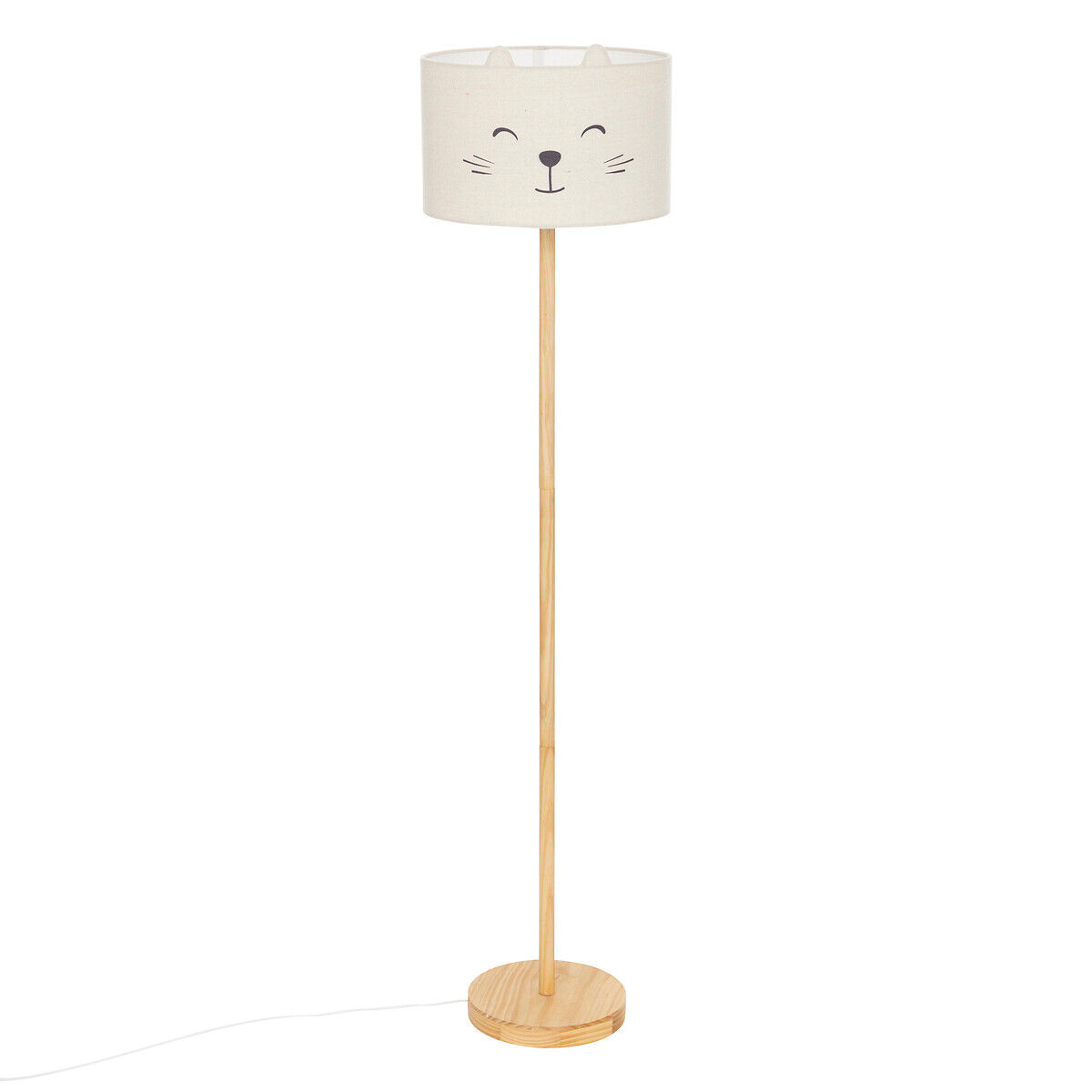Candeeiro de chão félix branco 152cm, , large