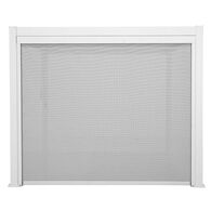 Persiana para p&eacute;rgola EVORA blanca 3.6x6m