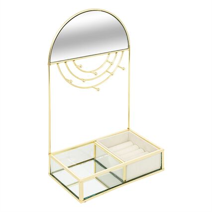 Porta bijuteria em metal isra, , large