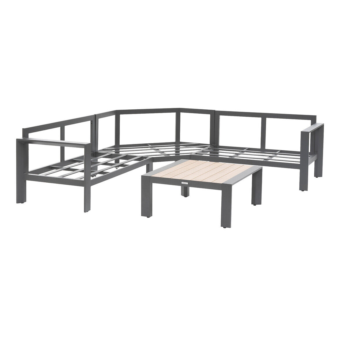 Conjunto de jardim ângulo ÉVASION cinza escuro, , large