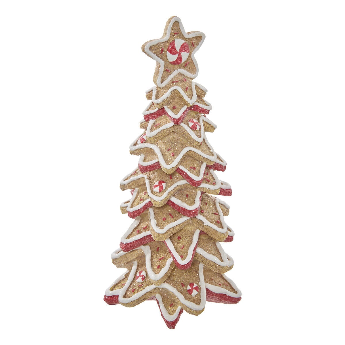 Árvore de natal decorativa figura gengibre 26cm, , large