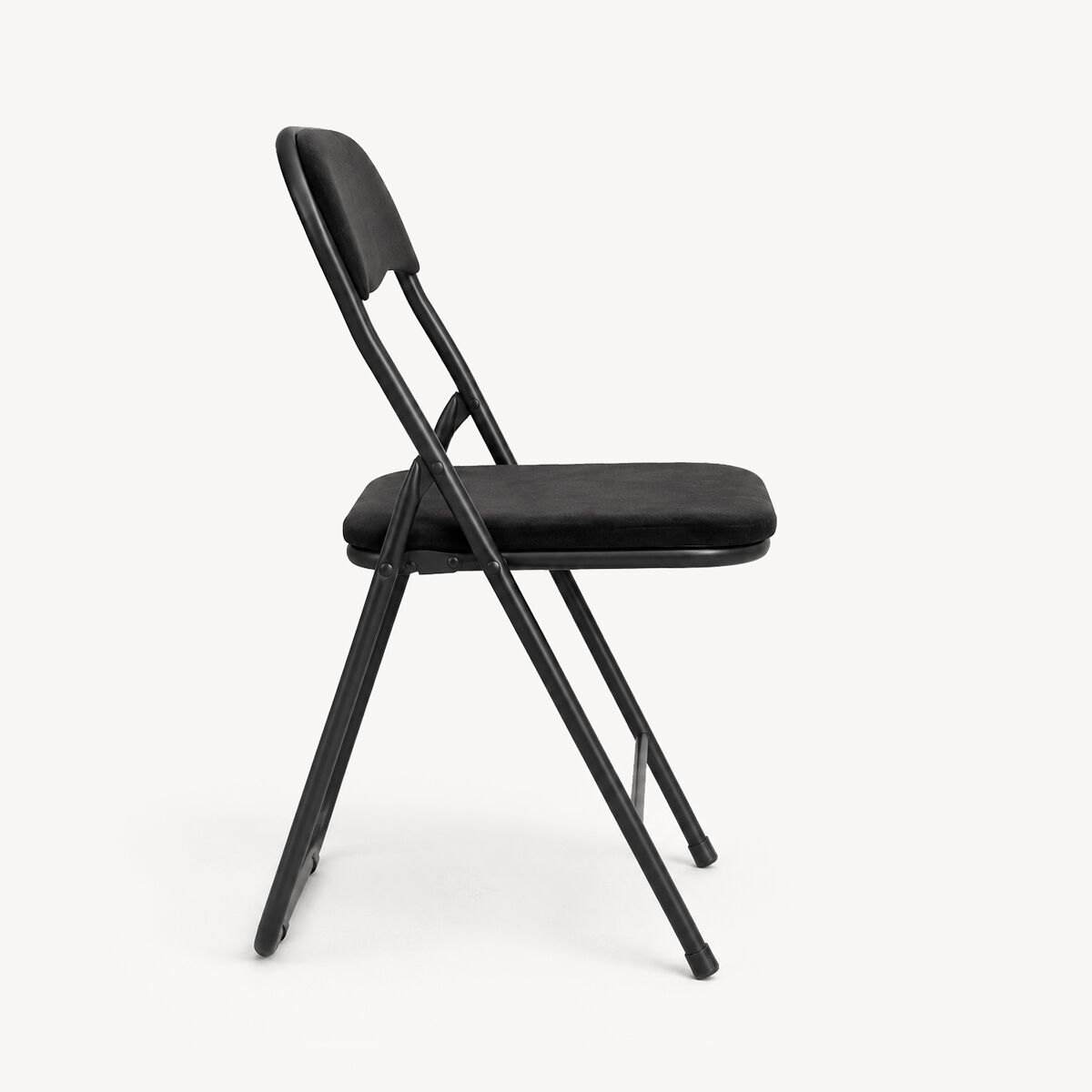 Silla Plegable C/Asiento De Terciopelo, , large