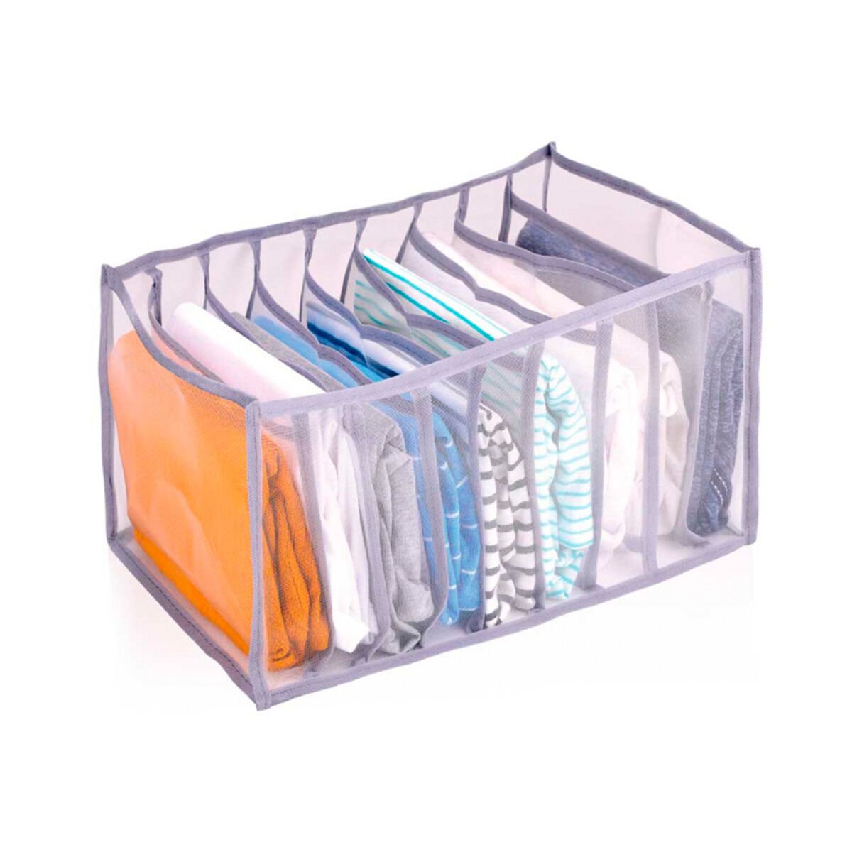 Organizador de roupa com 9 compartimentos, , large