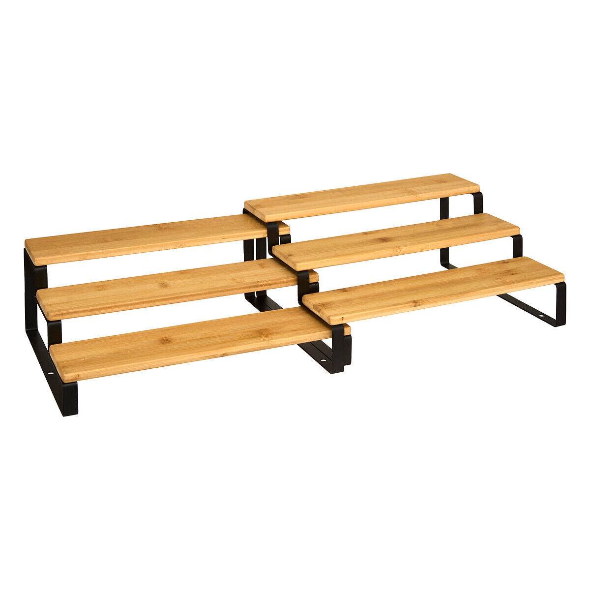 Suporte para especiarias extensível ORDERA em bambu 32cm, , large