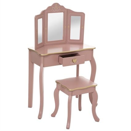 Tocador Kids C/Taburete 59.5x29x98.5Cm, , large