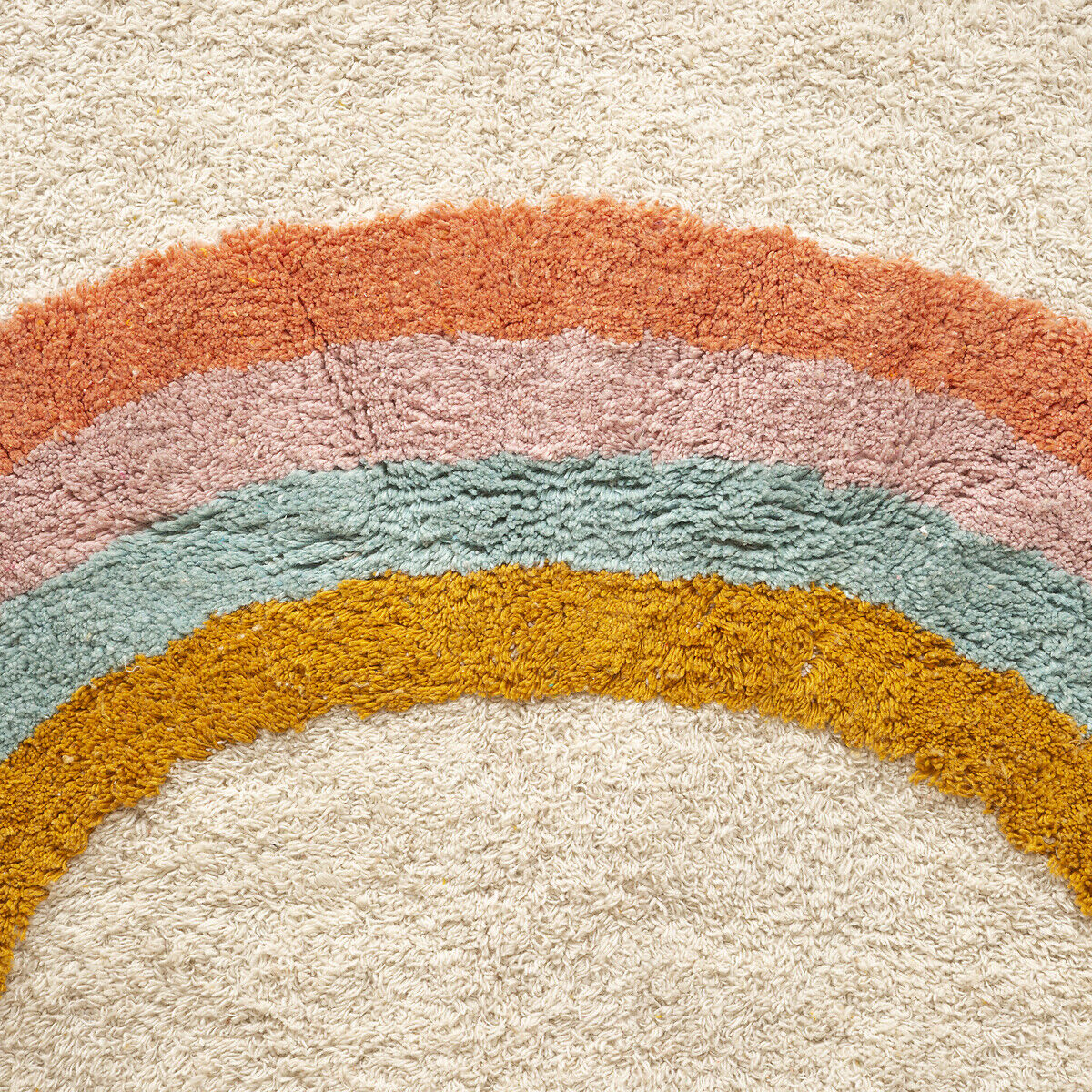 Tapete arco-íris TUFT com tassels rainbow 100x150cm, , large