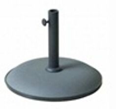 Base para guarda-sol cinza em betão, , large