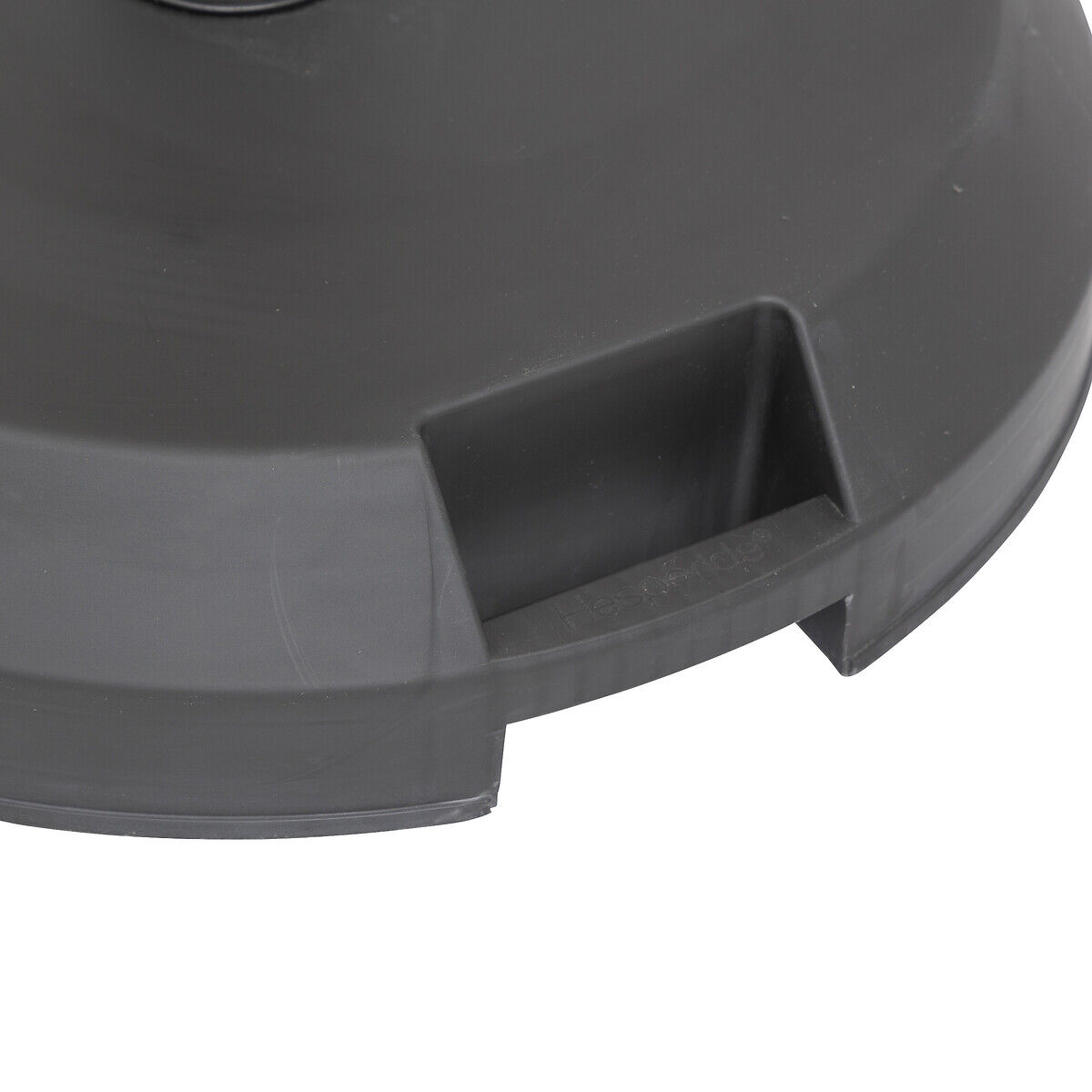 Base para guarda-chuva HAULIO preto em betão 29kg, , large