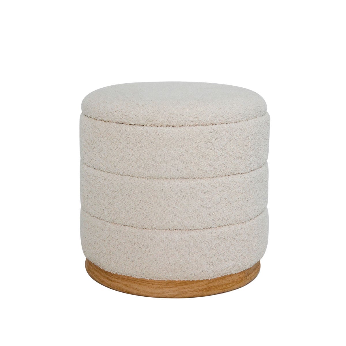Pufe/mesa BATH bege 37x39cm, , large
