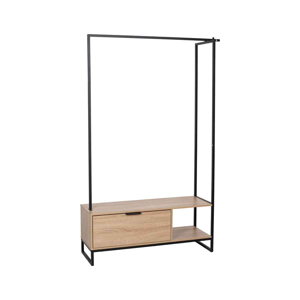 Perchero STORGAN marrón 170cm, , large
