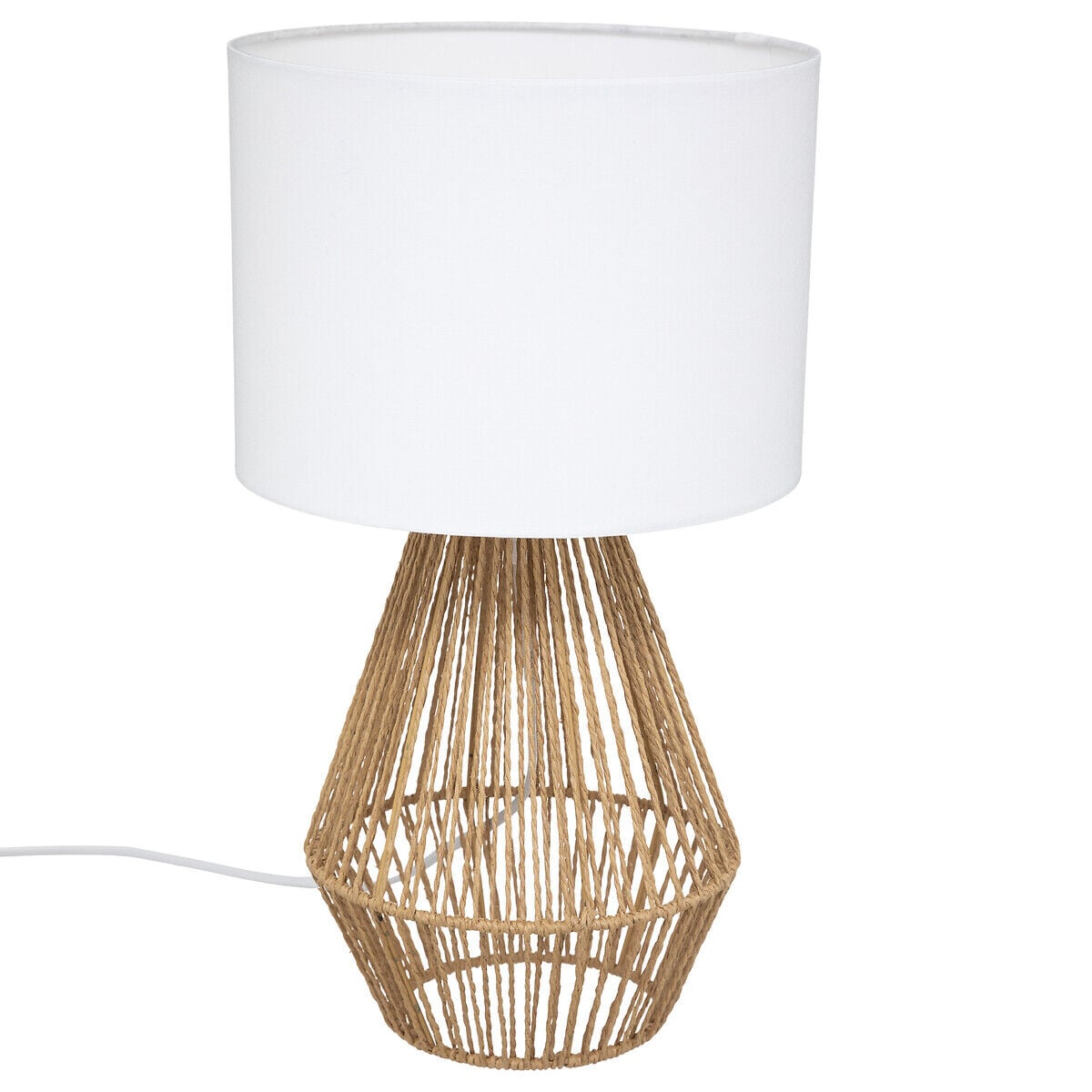 Candeeiro de mesa bege LILA, , large