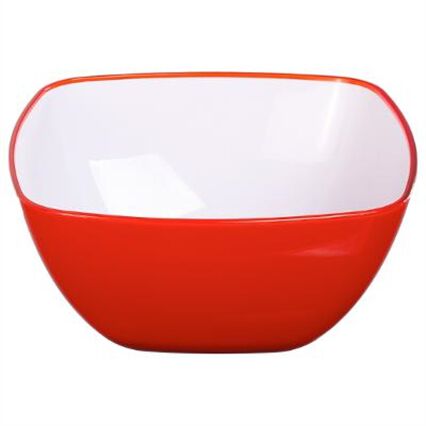 Taça quadrada vermelha 14cm, , large