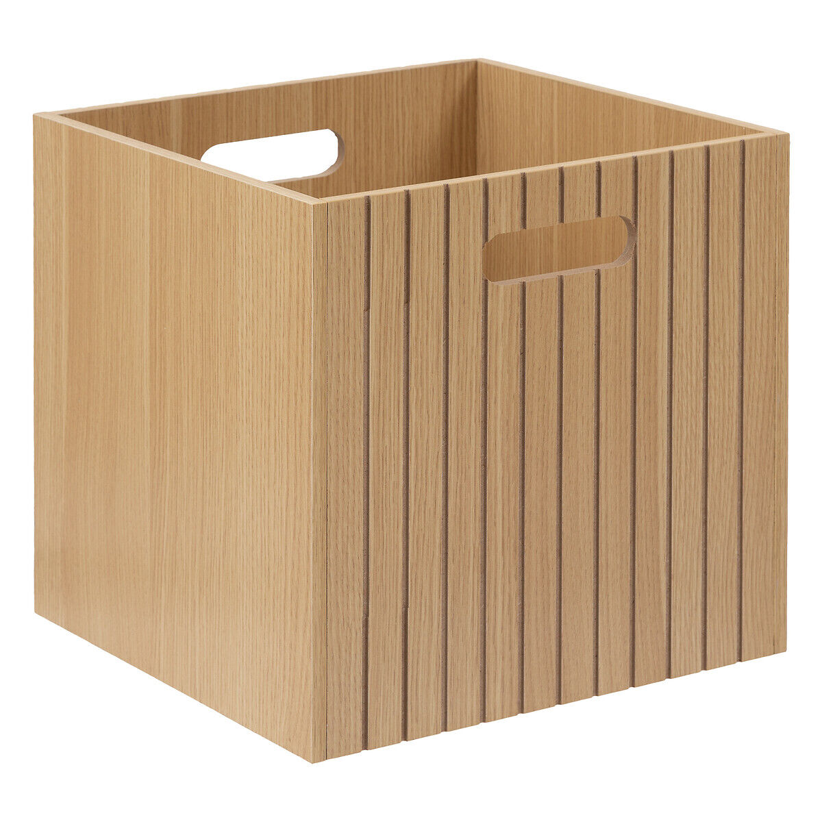 Caixa de arrumação MIX TASSO bege em mdf 31x31cm, , large