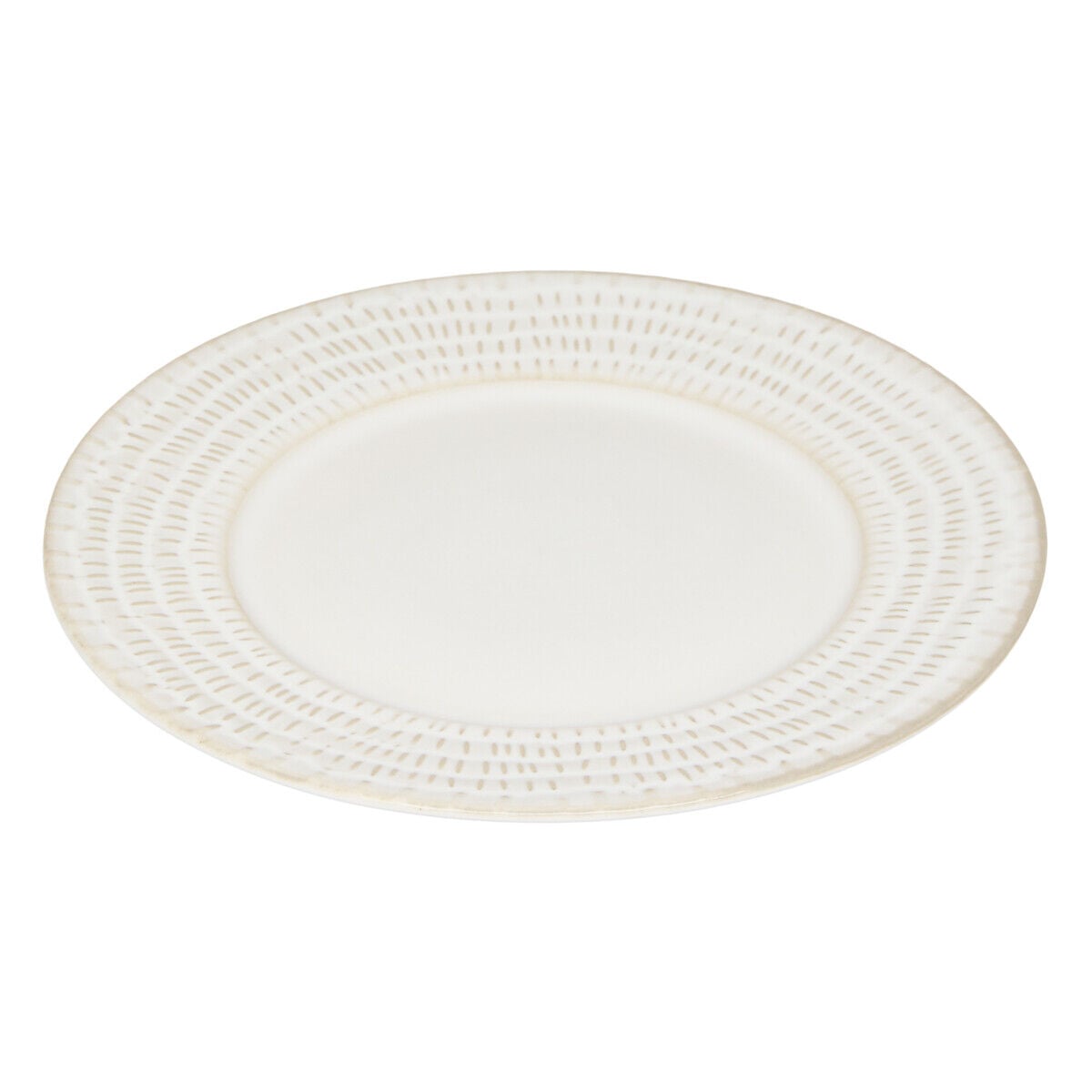Prato de sobremesa CAMILLE branco 20cm, , large