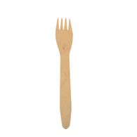 Juego 10 Tenedores De Madera Ecol&oacute;gicos