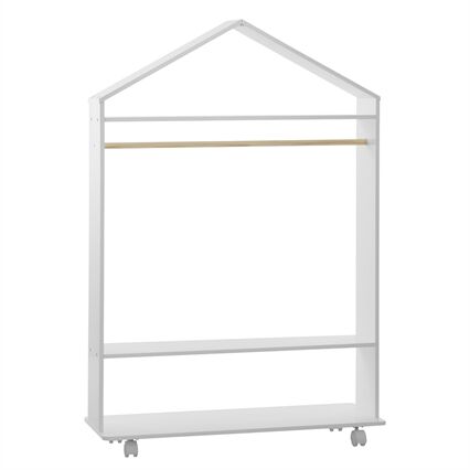 Armário MONTESSORI branco com varão, , large