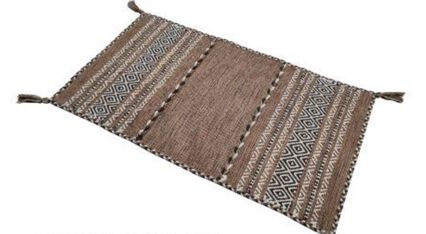 Tapete TRIBAL castanho 80x150cm, , large