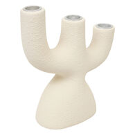 Candelabro WONJA blanco 20cm