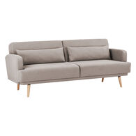 Sofa cama JACK beige de tejido