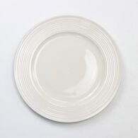 Prato Raso Branco Em Porcelana Pure 27cm