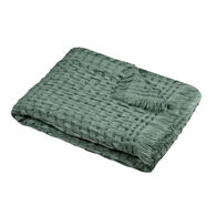 Manta MALAKITE ALFIE verde 130x150cm