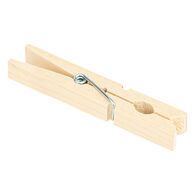 Pinzas De Ropa 96 Unidades De Madera