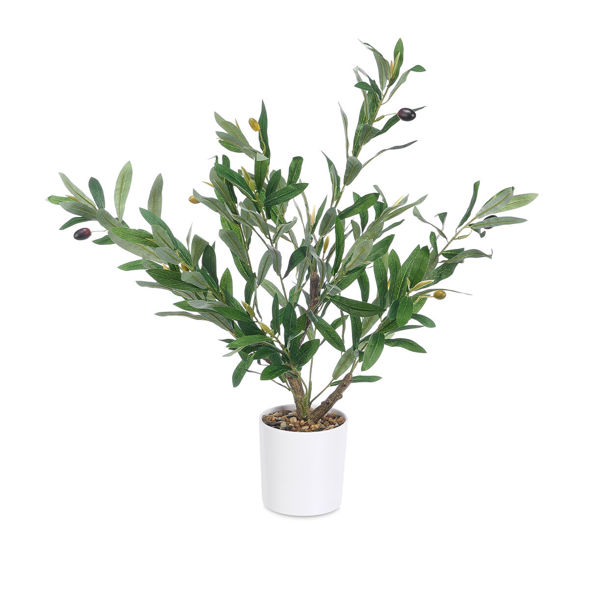 Planta artificial oliveira com vaso 58cm, , large