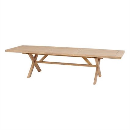 Mesa extensível Xenia em madeira acácia, , large