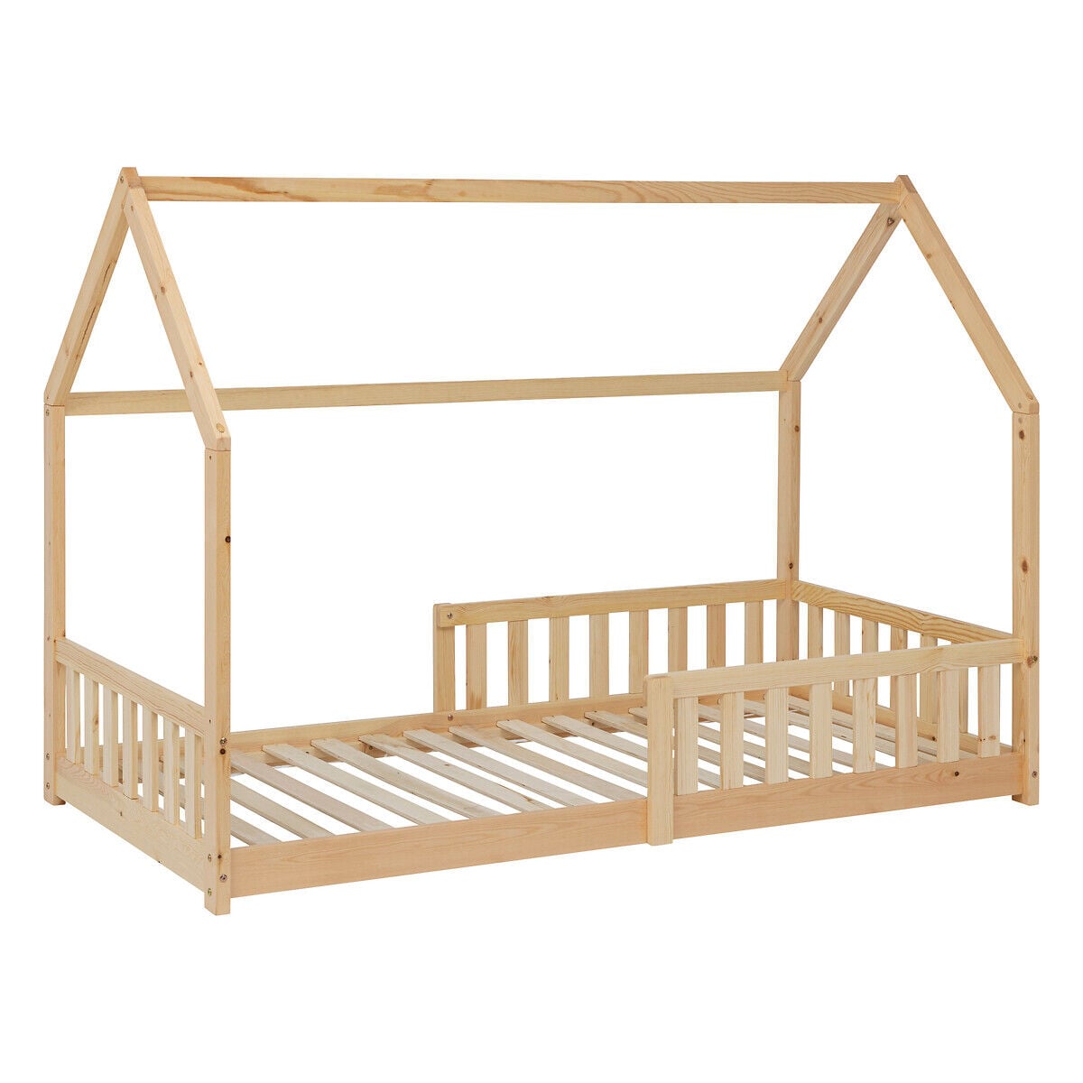 Cama MONTESSORI bosco natural, , large