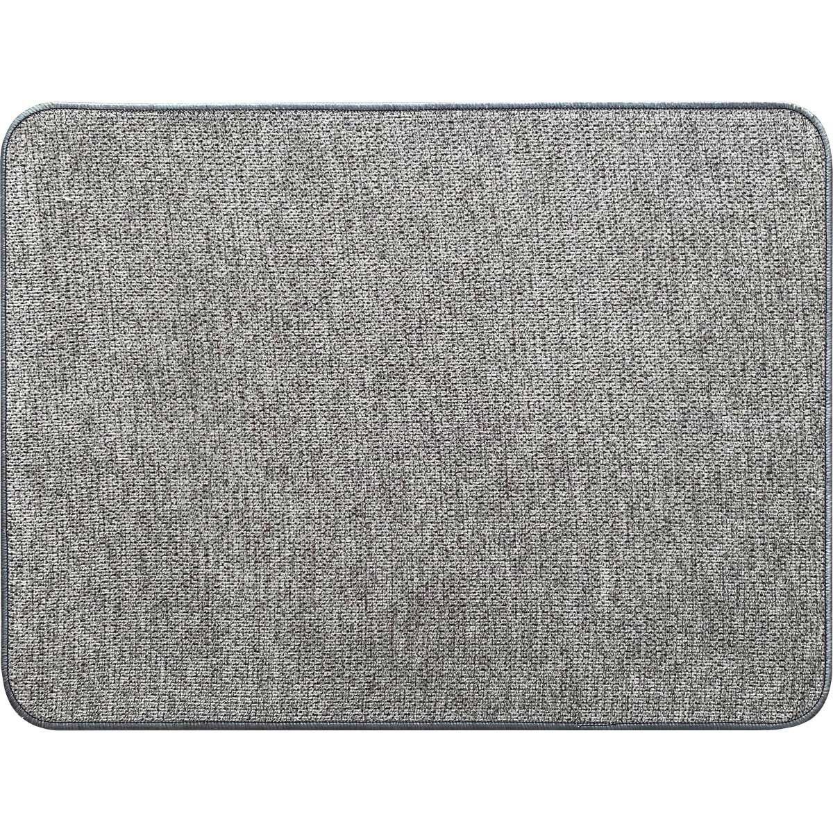 Tapete de entrada HEXAGONE cinza claro 45x60cm, , large