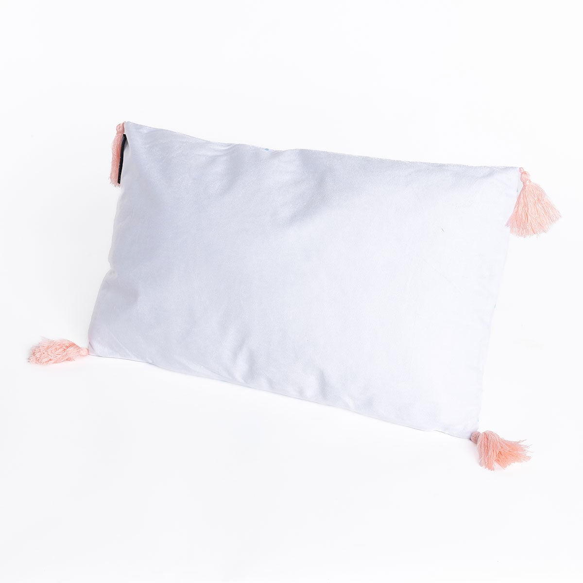 Almohada con pompones ZOE 30x50cm, , large