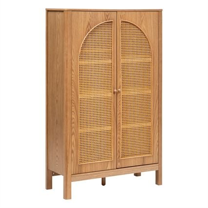 Estante com 2 portas TIRIA castanho 150,5cm, , large
