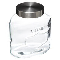 Bomboneira Em Vidro Oval 2,5l Com Tampa