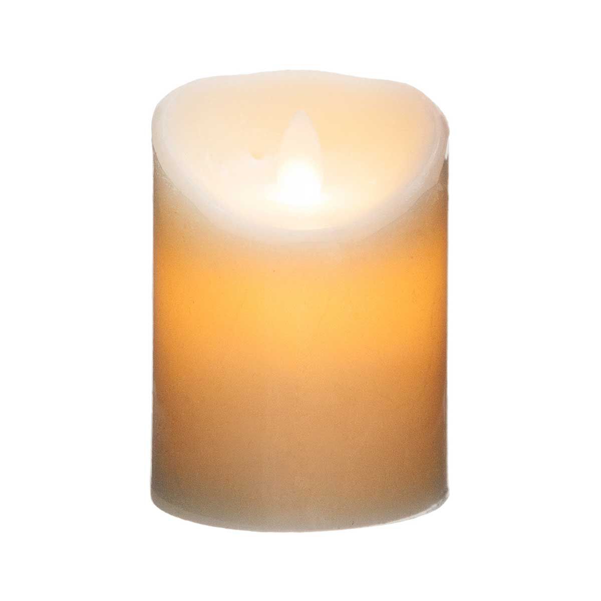 Vela led branca 7.5x10cm, , large