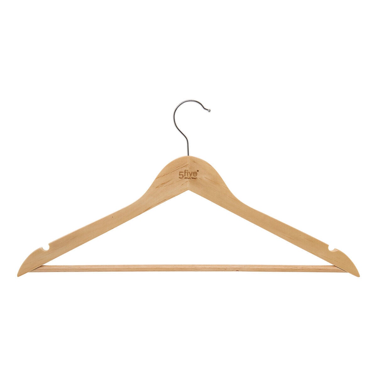 Conjunto de 8 cabides em madeira, , large