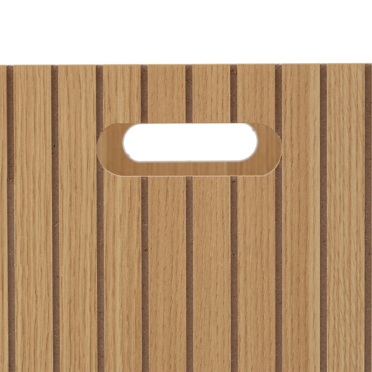 Caixa de arrumação MIX TASSO bege em mdf 31x31cm, , large