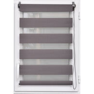 Estor De Tela Noche/Día Gris 87x180Cm