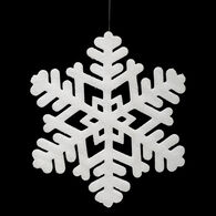 Adorno Navide&ntilde;o Copo De Nieve 35cm
