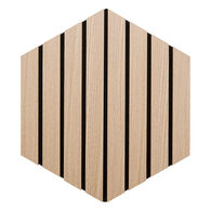 Juego 3 paneles decorativos hexagonal COLVA natura