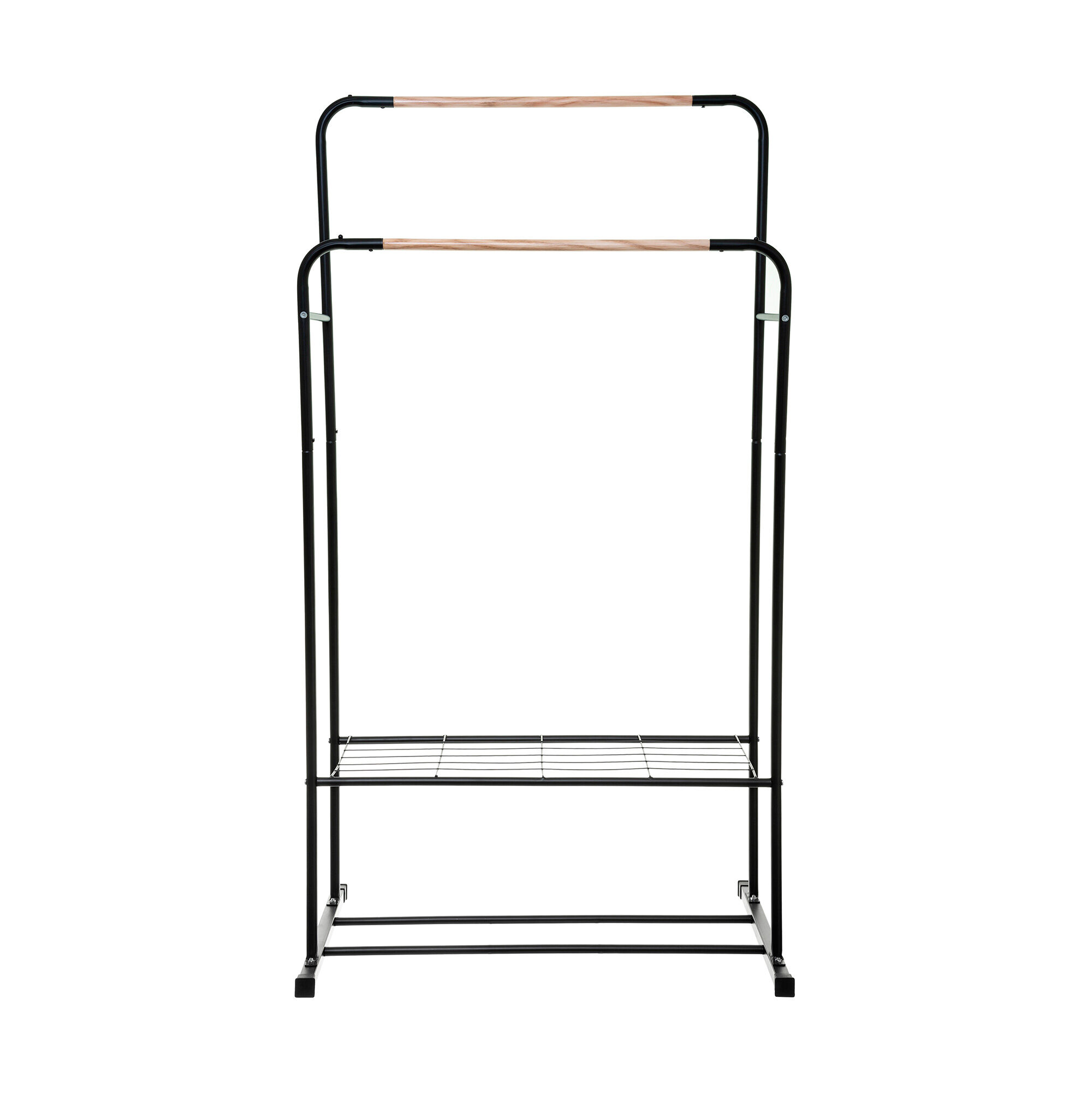 Cavalete duplo ARTEMIS preto em metal 150cm, , large