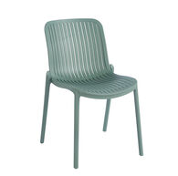 Silla BARI verde sin reposabrazos