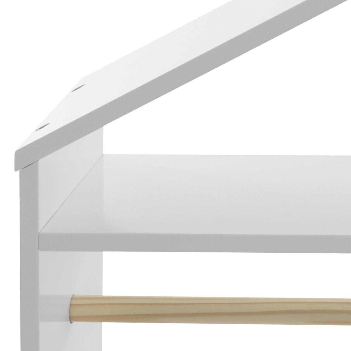 Armário MONTESSORI branco com varão, , large