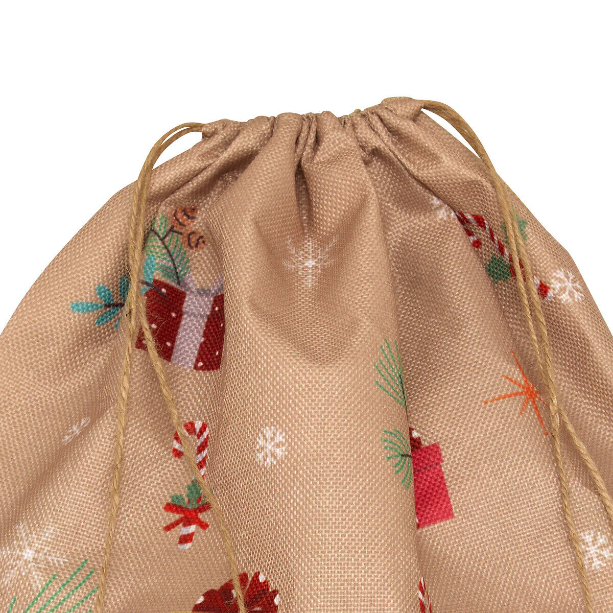 Saco para presentes com figuras natalicias 70cm, , large