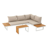 Juego de jard&iacute;n RELAX &aacute;ngulo beige