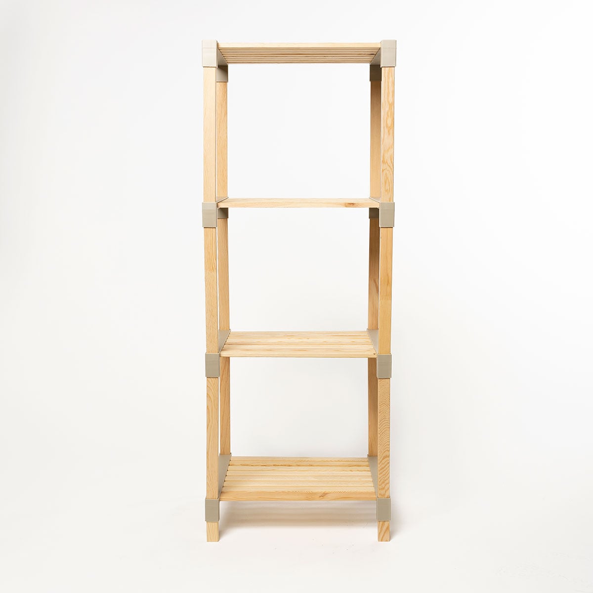 Estantería multifuncional beige de madera , , large